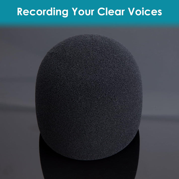 2PCS Blue Yeti Pop Filter for Blue Yeti Microphone, Yeti Foam Windscreen with Dead Cat Blue Yeti Mic Cover for Yeti Mic and Blue Yeti Pro USB Microphone