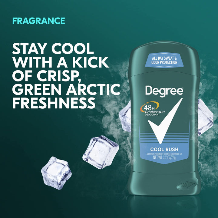 Men Dry Protection Antiperspirant - Cool Rush - 2.7 oz - 2 pk - Packaging May Vary