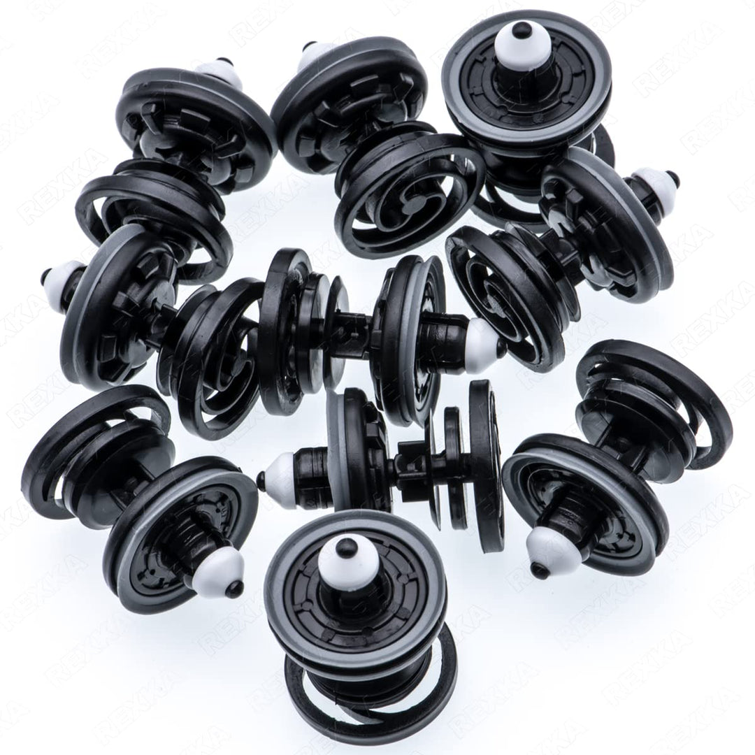 10pcs Door Trim Panel Retainer Clip 7L6-868-243 Compatible with Audi Volkswagon Passat B7 A4 B8 Golf MK6 Golf 7 Touareg Polo Q3 Q5 Q7 7L6868243