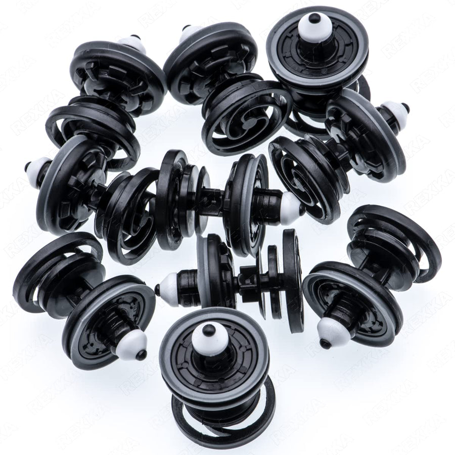 10pcs Door Trim Panel Retainer Clip 7L6-868-243 Compatible with Audi Volkswagon Passat B7 A4 B8 Golf MK6 Golf 7 Touareg Polo Q3 Q5 Q7 7L6868243