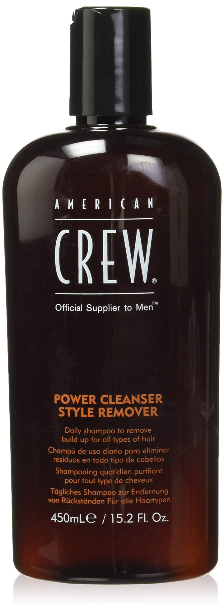 Men's Shampoo by American Crew, Power Cleanser Style Remover, 15.2 Fl Oz