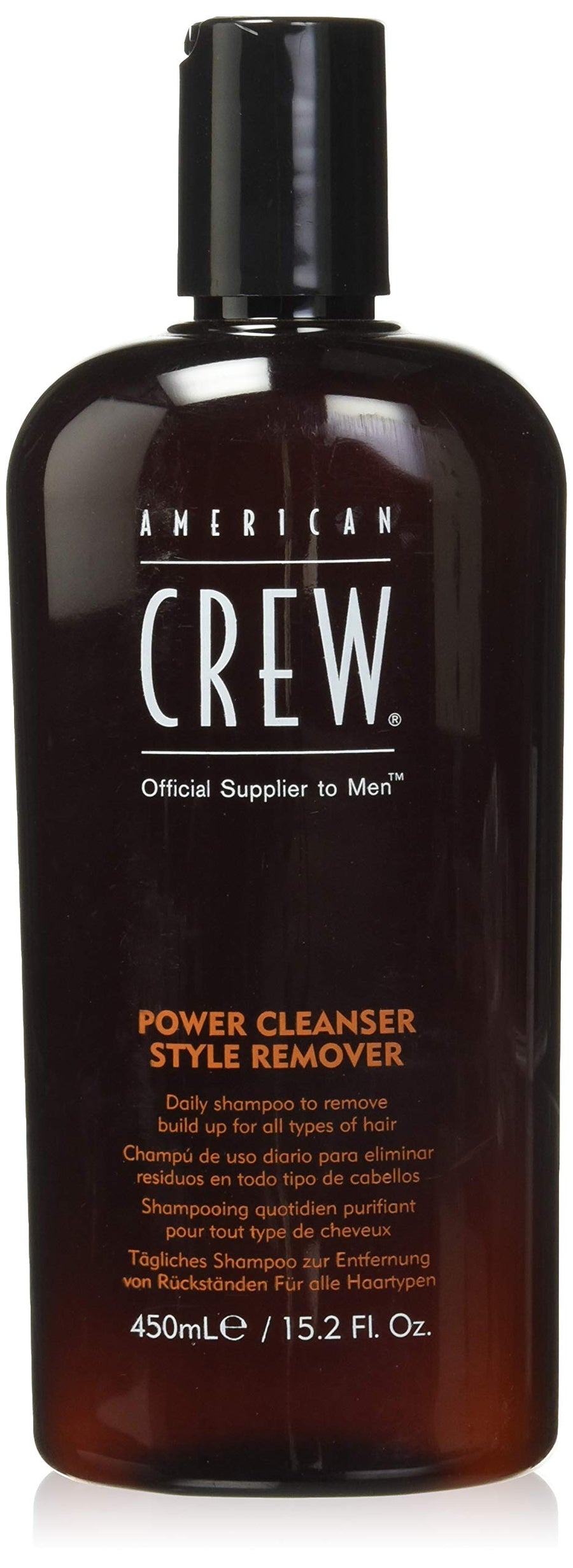 Men's Shampoo by American Crew, Power Cleanser Style Remover, 15.2 Fl Oz