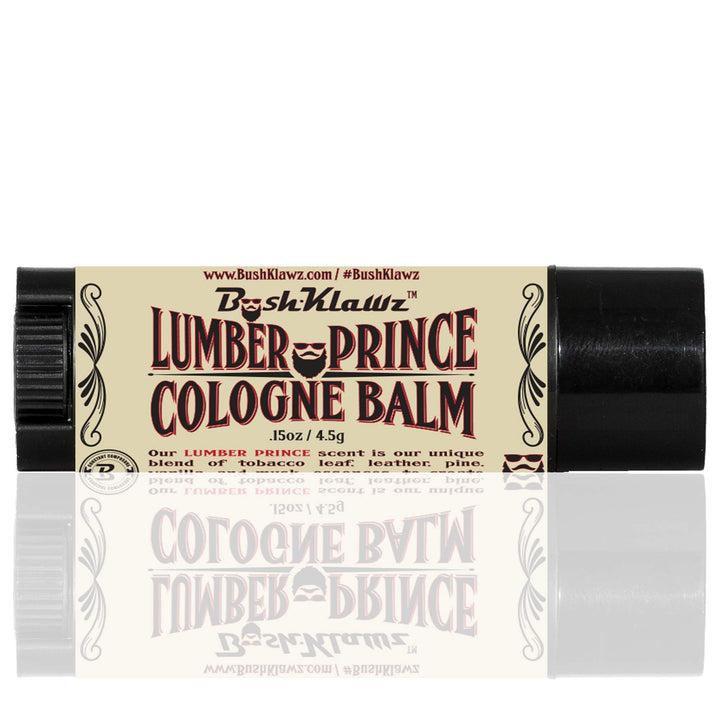 Lumber Prince Travel Solid Cologne Balm - Distinctly Masculine Mondern Lumberjack Scent Alcohol Free Travel Size Pocket Cologne Stick Best Fragrance Gift for Men