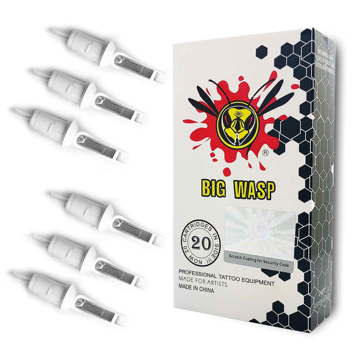30/17M1 : Professional Disposable Tattoo Needle Cartridge 17 Single Stack Magnum (17M1) 20Pcs