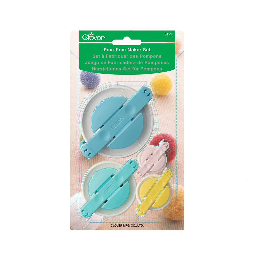 Set Pom Maker, Multiple 4 Count, 8.63 x 5 x 1.38