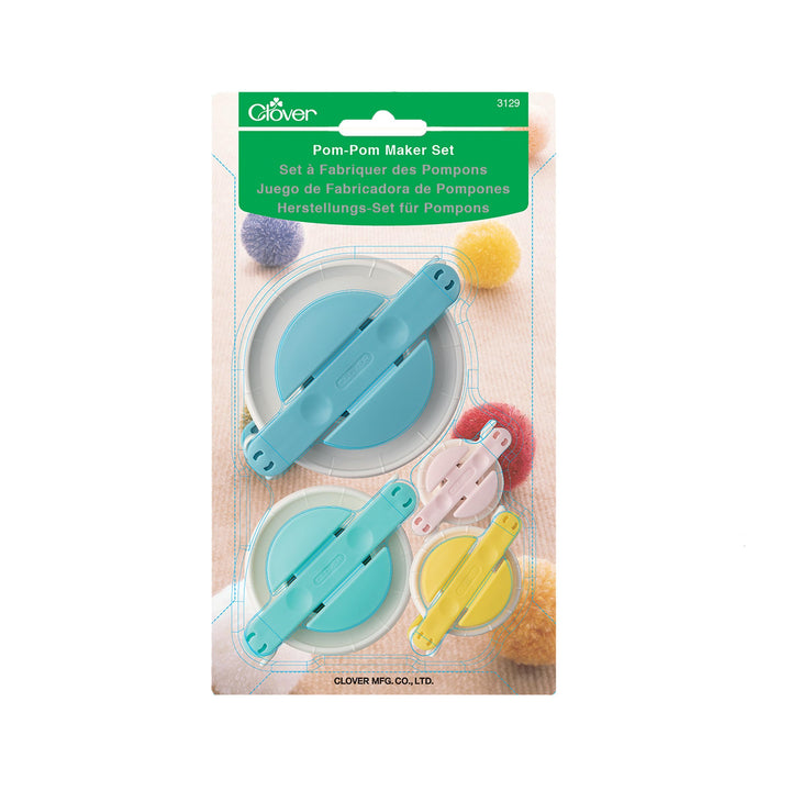 Set Pom Maker, Multiple 4 Count, 8.63 x 5 x 1.38