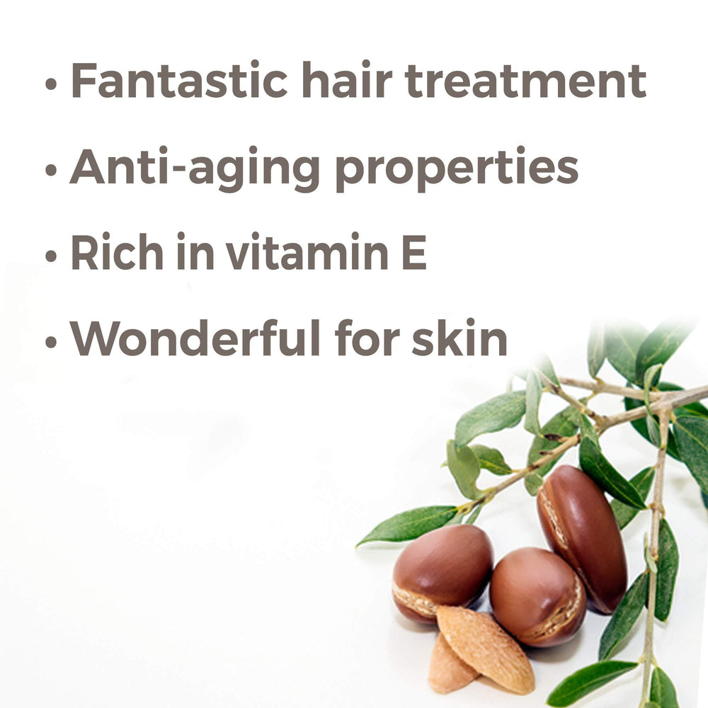 Argan Organic Carrier Oil 2 oz Base Oil for Aromatherapy, Essential Oil or Massage use