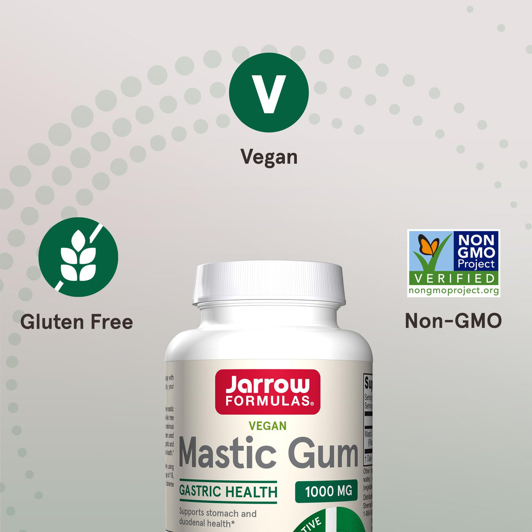 Formulas Mastic Gum Mediterranean Mastiha Tree Resin - 120 Capsules