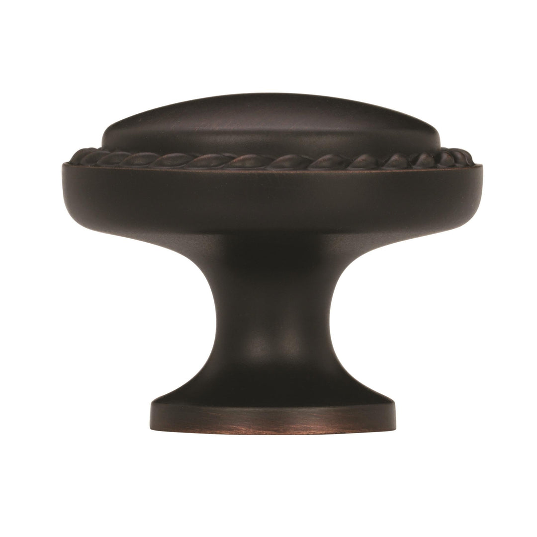 | Cabinet Knob | Oil Rubbed Bronze | 1-3/16 inch (30 mm) Diameter | Everyday Heritage | 1 Pack | Drawer Knob | Cabinet Hardware
