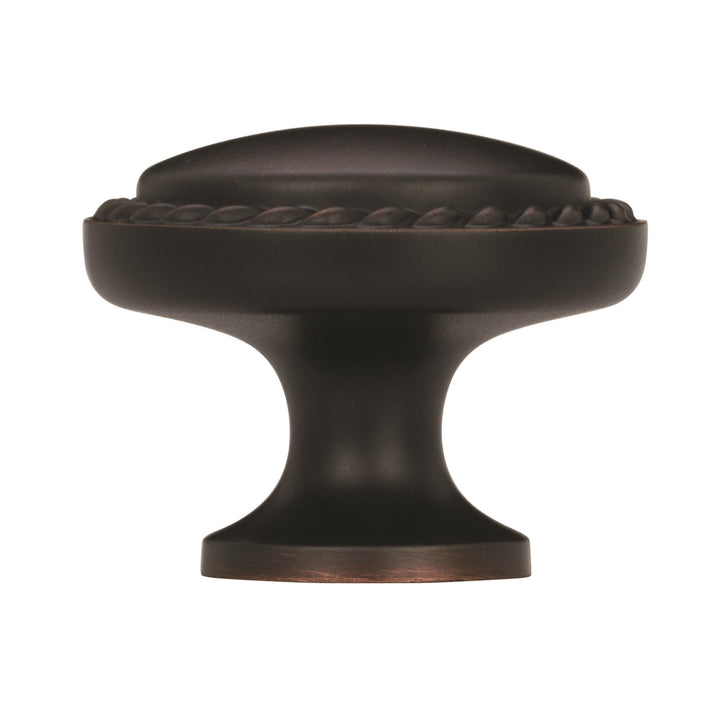 | Cabinet Knob | Oil Rubbed Bronze | 1-3/16 inch (30 mm) Diameter | Everyday Heritage | 1 Pack | Drawer Knob | Cabinet Hardware