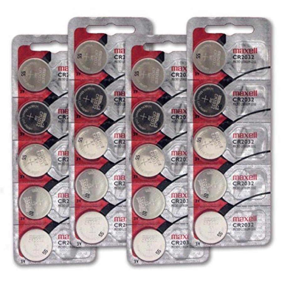 CR2032 3V Micro Lithium coin Cell Battery Original Hologram pack CR-2032-20 Pack