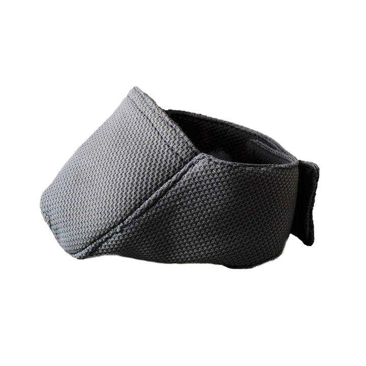 Cat Muzzle with Breathable Mesh, Cat Mouth Guard Muzzle for Prevent Biting Chewing Grooming (M,Black)