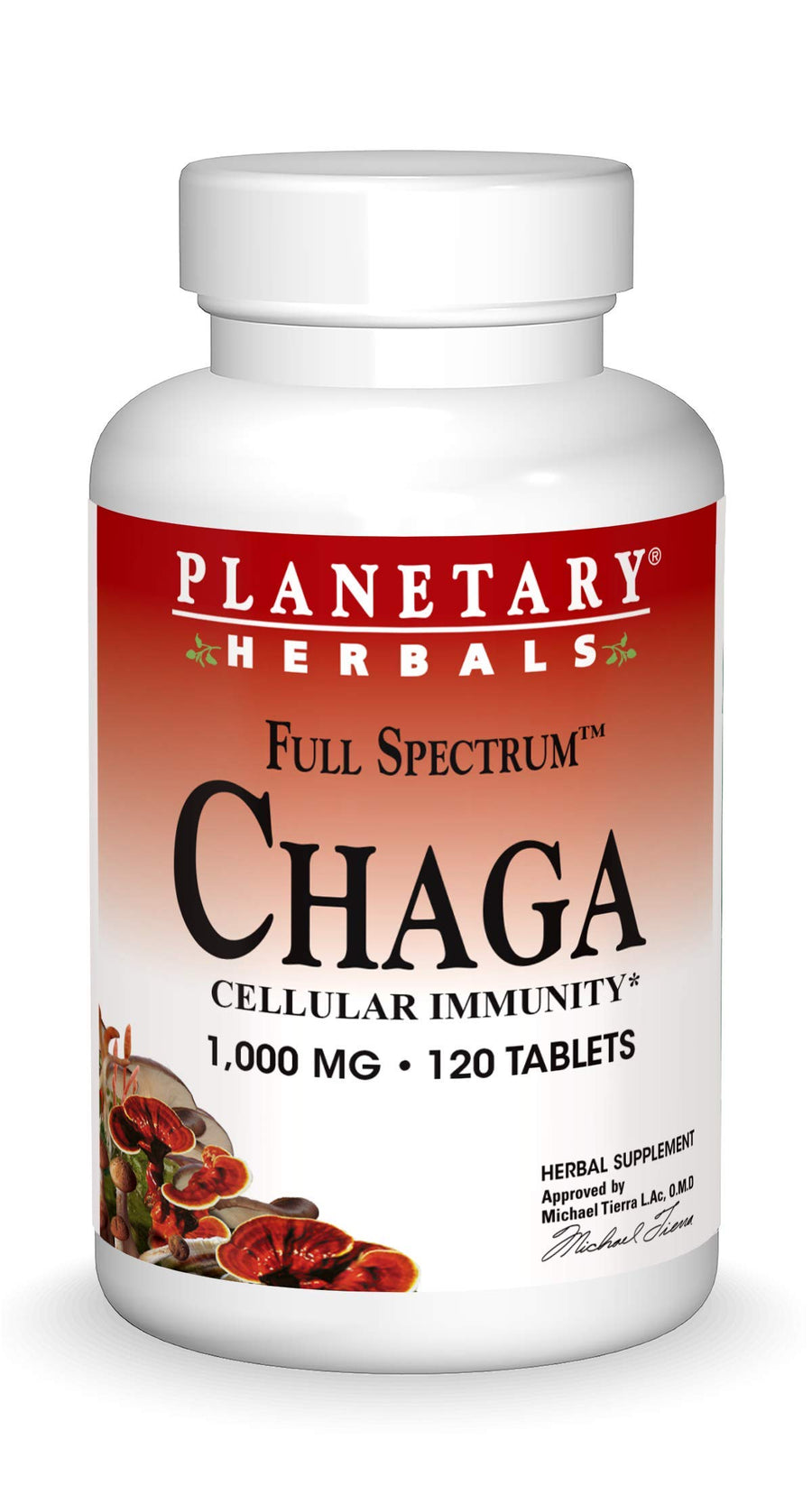 Chaga Full Spectrum, Enhance Cellular Immunity, 120 Count (Pack of 1)