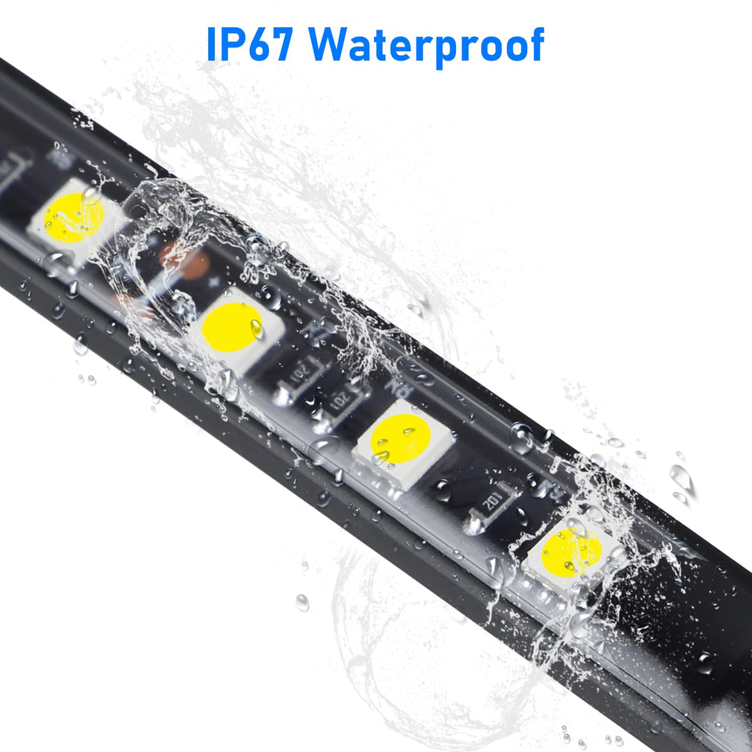 Under Hood LED Light Kit, 12V Underhood Work Light Strip, with Automatic On/Off Switch, for Car SUV RV Pickup Boat