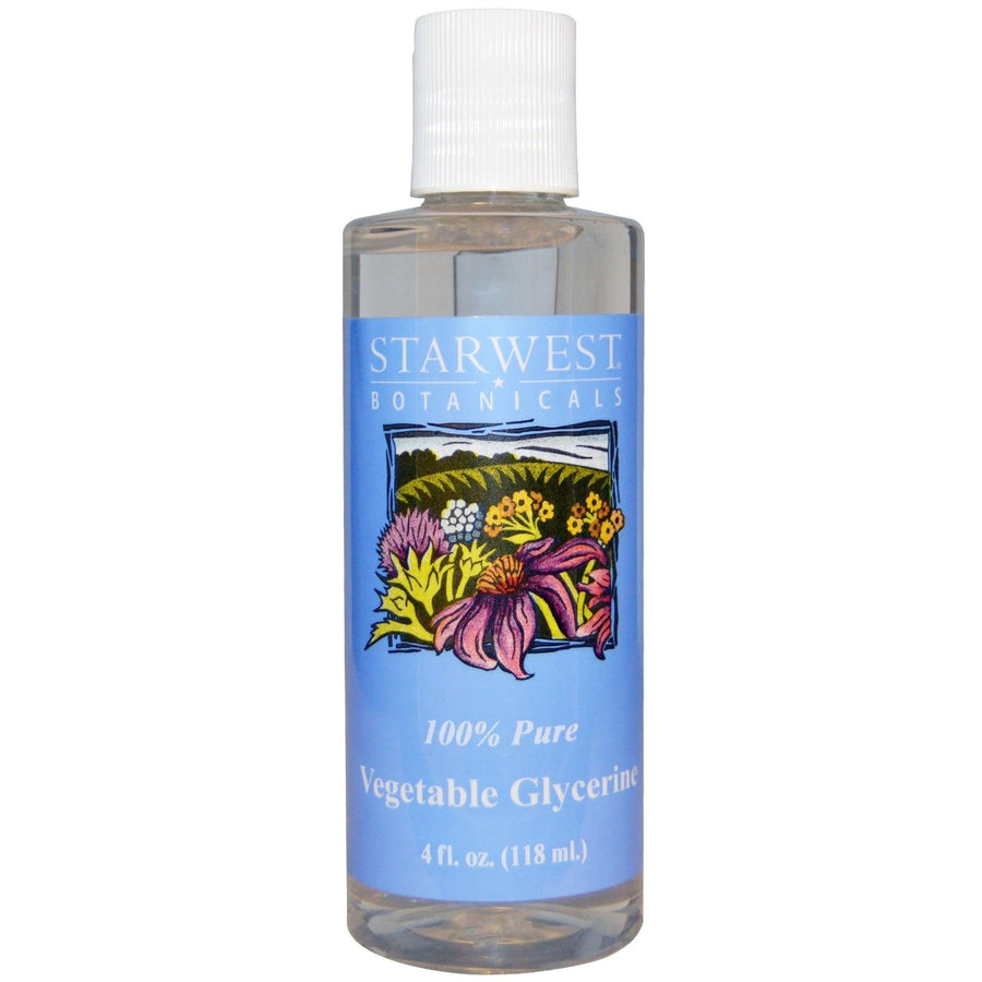 STARWEST BOTANICALS Vegetable Glycerine, 4 OZ
