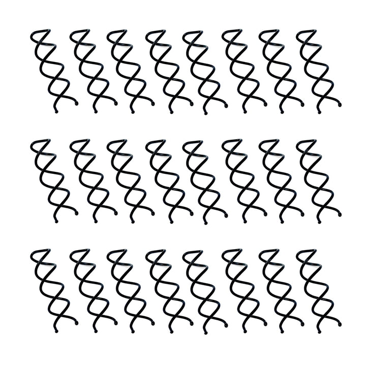 Aoyoho 50 Pack Hair Spin Pin Spiral Bobby Hair Pins Spin Pins Twist Screw Hair Pins