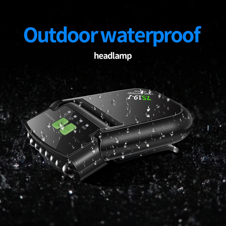 Cap Hat Light Headlamp For Runners, Usb Rechargeable Cap Visor Led Light, 2 Modes Clip On Hat Light Sensor Turn On/Off Rotatable Headlamps For Camping Hunting Fishing Outdoor Running (2 Packs)