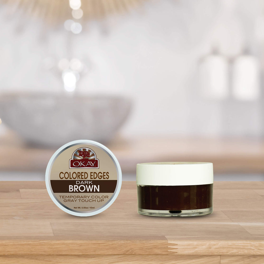 Colored Edges, Dark Brown, 0.5 Ounce