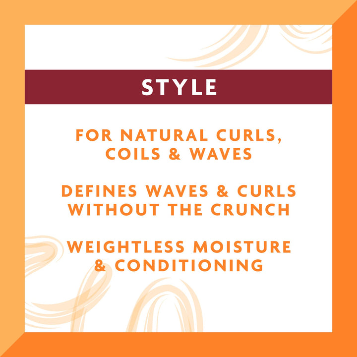 Wave Whip Curling Mousse with Shea Butter for Natural Hair, 8.4 oz (Packaging May Vary)