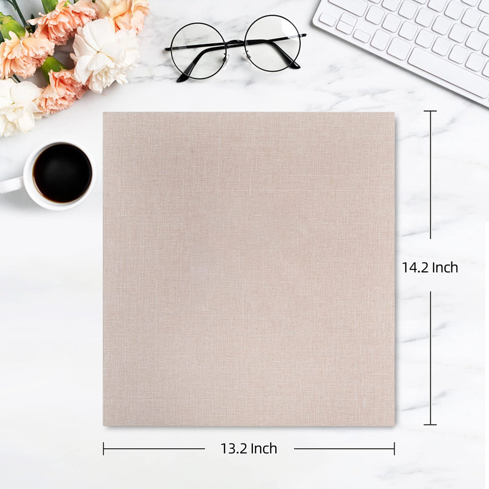 Photo Album for 4x6 1000 Photos Linen Cover Extra Large Capacity Photo Book for Family Wedding Anniversary Baby (Beige, 1000 Pockets)