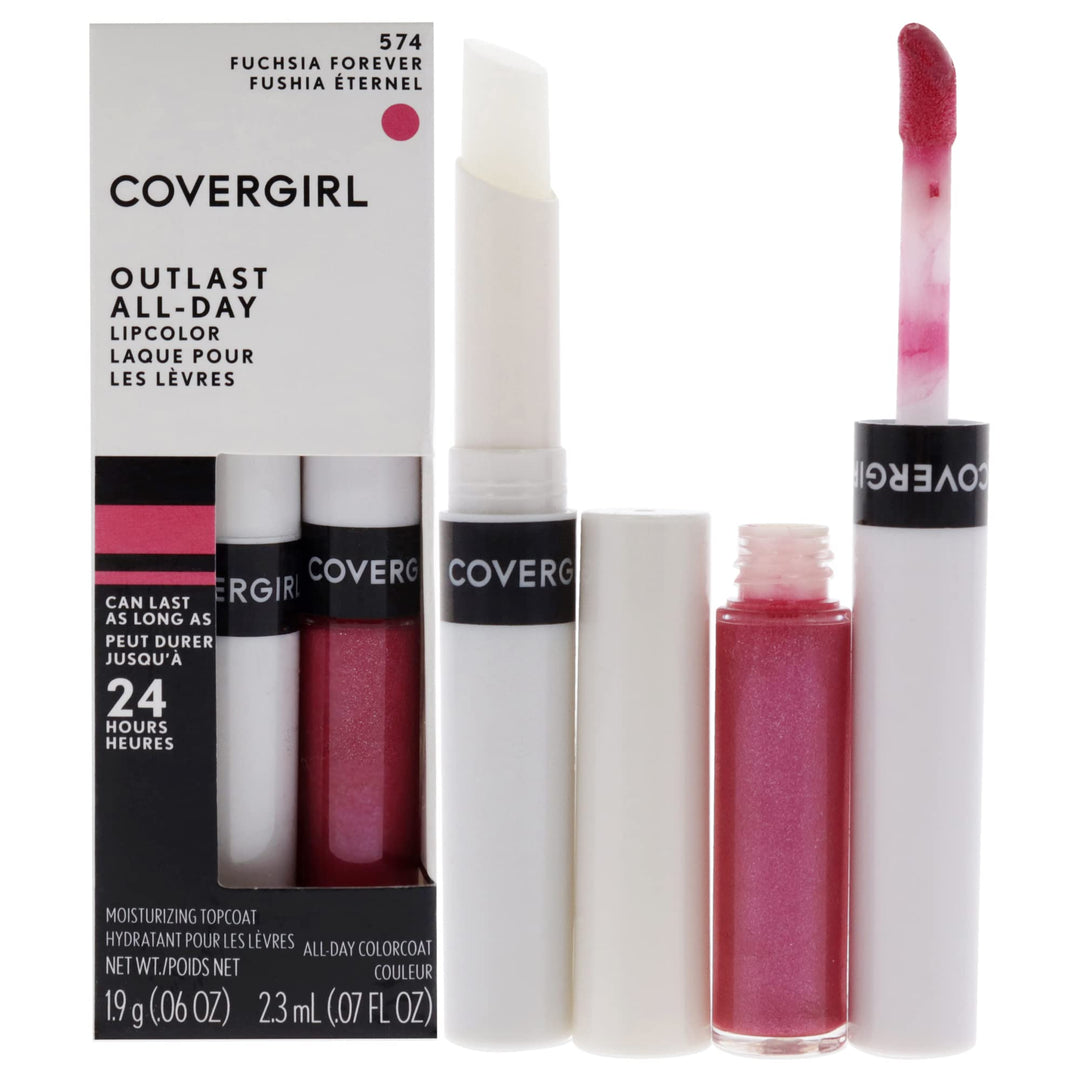 Outlast Lipcolor Fuchsia Forever 574 0.06 Fl Oz