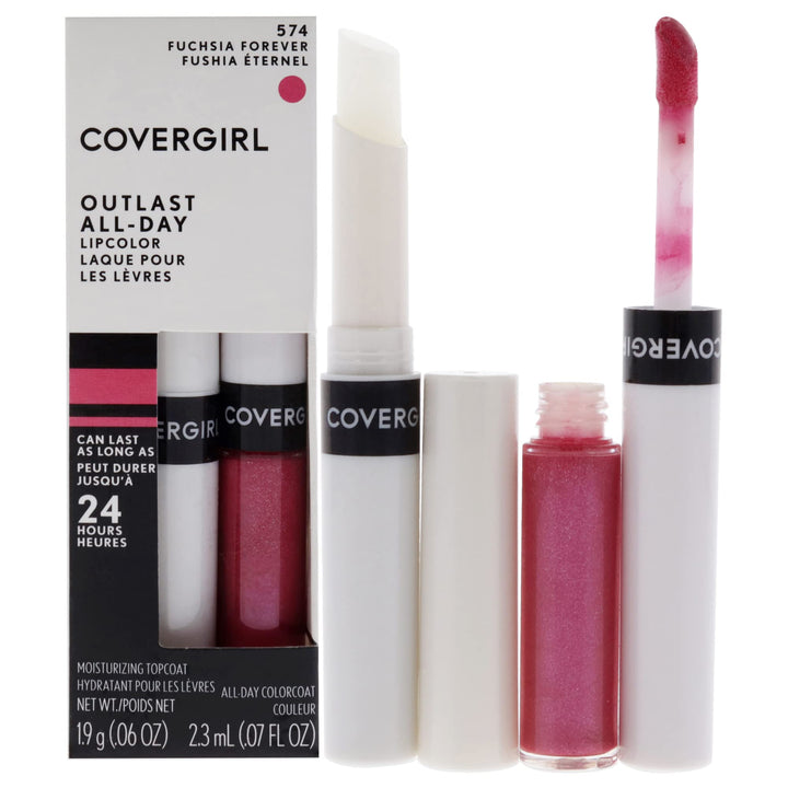 Outlast Lipcolor Fuchsia Forever 574 0.06 Fl Oz