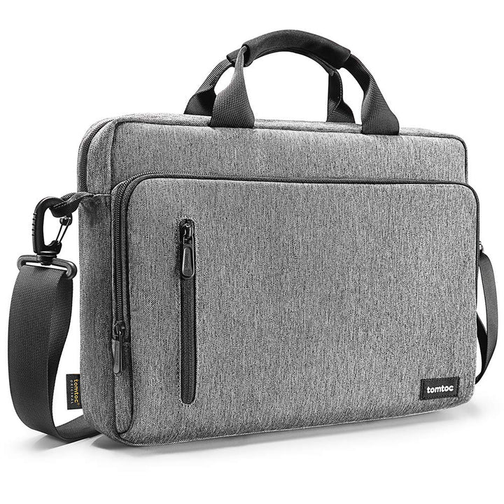 Protective Laptop Shoulder Bag for 13-14 Inch MacBook Air/Pro, 13.4-14.4 Surface Laptop Studio/7/6/5/4/3, HP Chromebook 14, Acer Aspire 14, ASUS Zenbook 14, Dell Inspiron 14, Business Briefcase
