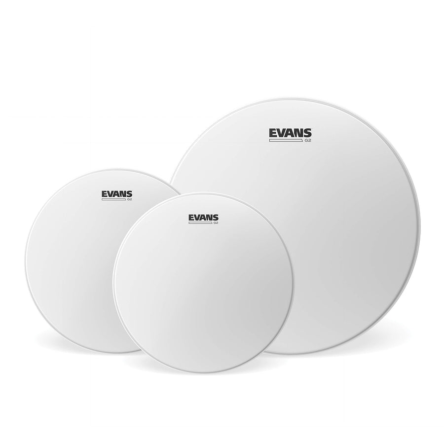 Drum Heads - G2 Coated Rock Tompack (10 inch, 12 inch, 16 inch)