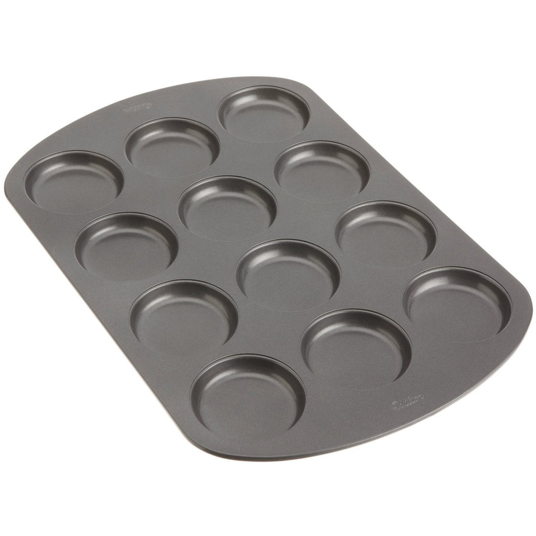 12-Cavity Whoopie Pie Baking Pan, Makes Individual 3 Diameter Baked Goods and Treats, Non-Stick and Dishwasher-Safe, Enjoy or Give as Gift, Metal (1 Pan)