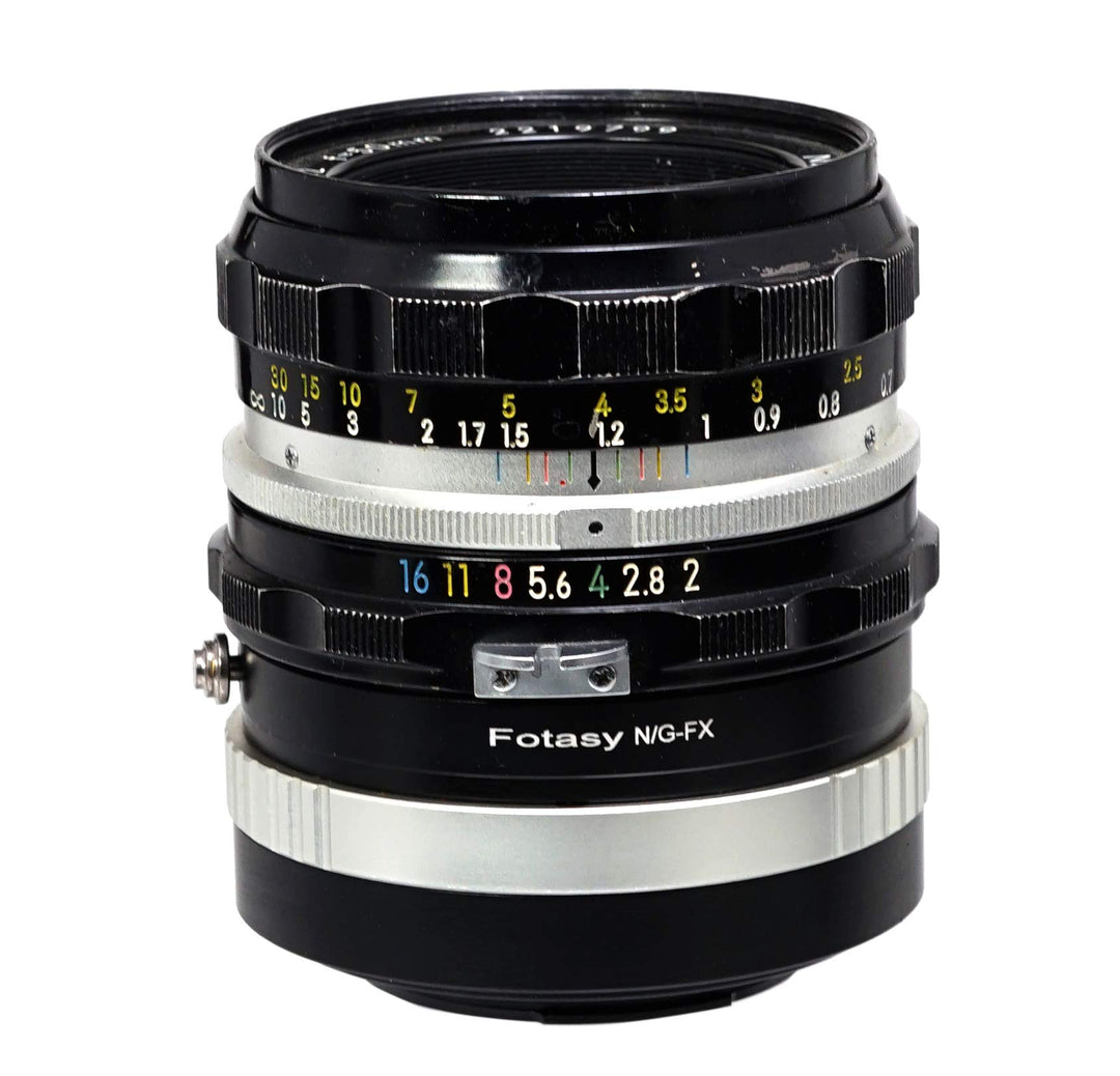 Copper NK G AFS lens to Fuji X Lens Adapter, Nikkor F to X Mount Adapter, Compatible with Fujifilm X-Pro1 X-Pro2 X-Pro3 X-E2 X-E3 X-A10 X-T1 X-T2 X-T3 X-T4 X-T10 X-T20 X-T30 X-T30II X-T100 X-H1