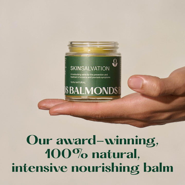 Skin Salvation 4oz. (120ml), Salve for Dry, Rough & Sensitive Skin – All-Purpose Intensive Moisturizer with Calendula, Hemp & Beeswax – 100% Natural Balm & Cruelty Free