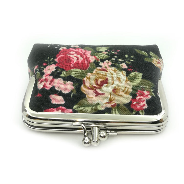 Cute Buckle Coin Purses Vintage Pouch Kiss-lock Change Purse Wallets