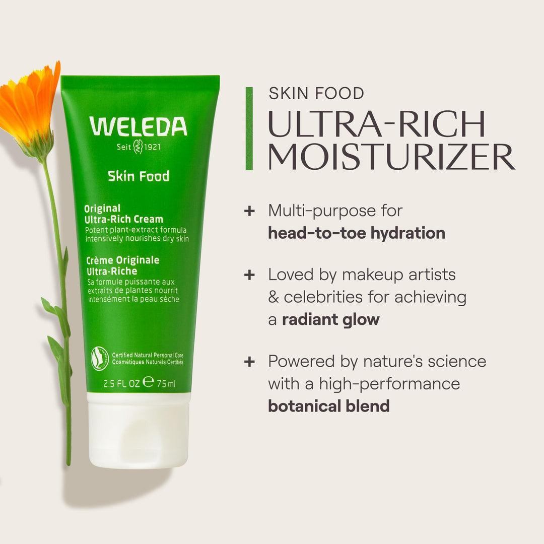 Skin Food Original Ultra-Rich Body Cream, 1 Fluid Ounce, Plant Rich Moisturizer with Pansy, Chamomile and Calendula