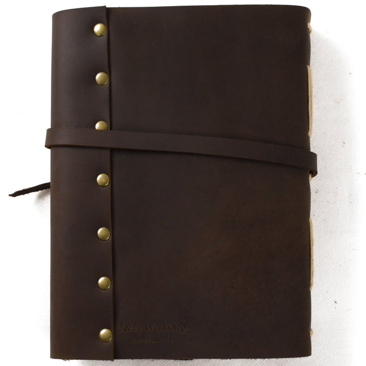 Leather Journal Diary Notebook A5 With Airplane by Handmade Blank Craft Paper with Gift Box (A5-Airplane-Blank craft paper)