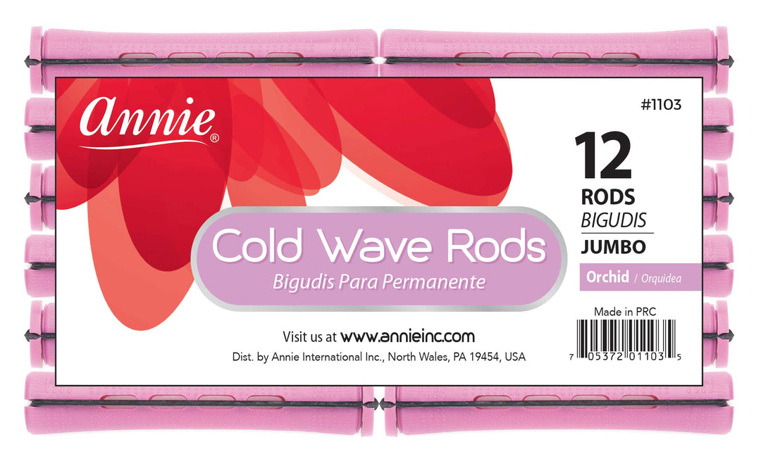 3 Packs of Cold Wave Rods (Jumbo) #1103 12Pcs/Pack