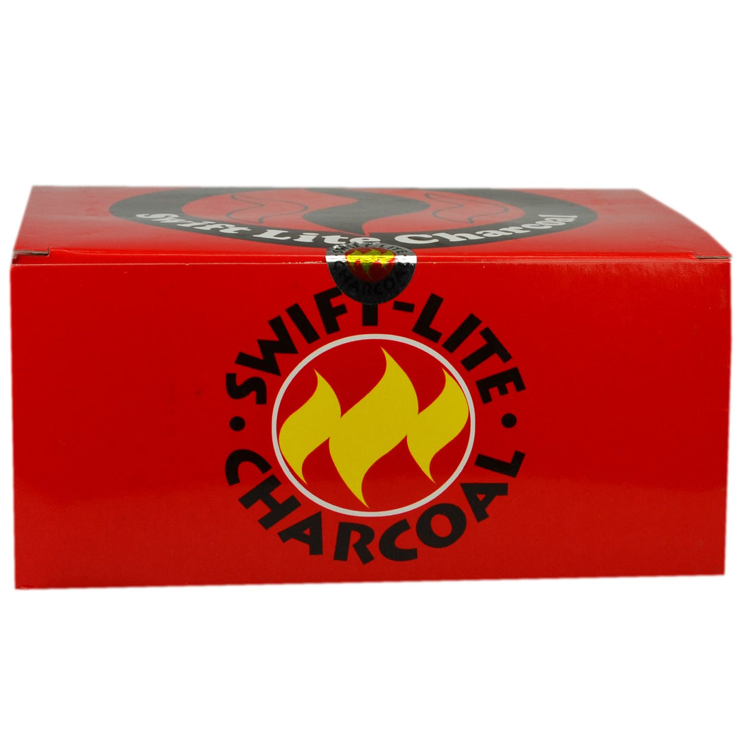 Swift Lite Charcoal Box 10 rolls of 10 x 40mm charcoal tablets