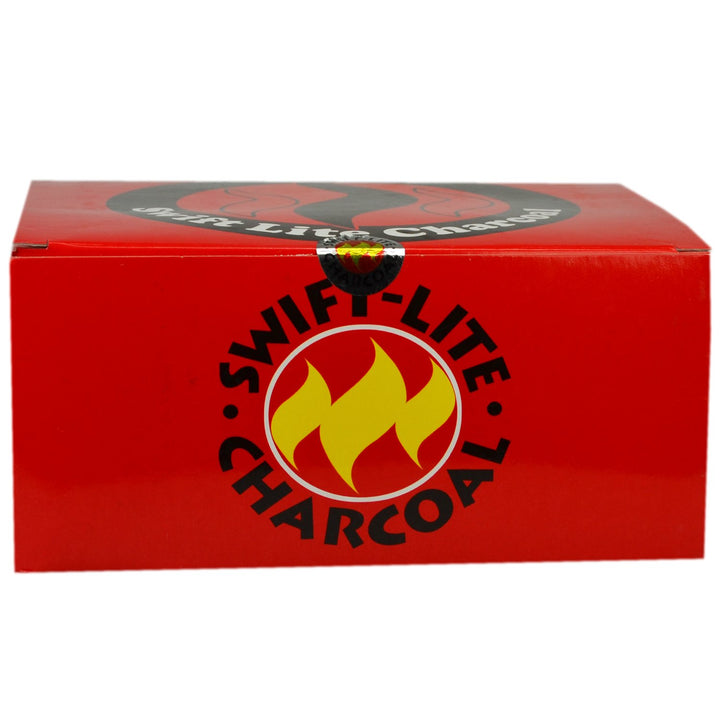 Swift Lite Charcoal Box 10 rolls of 10 x 40mm charcoal tablets