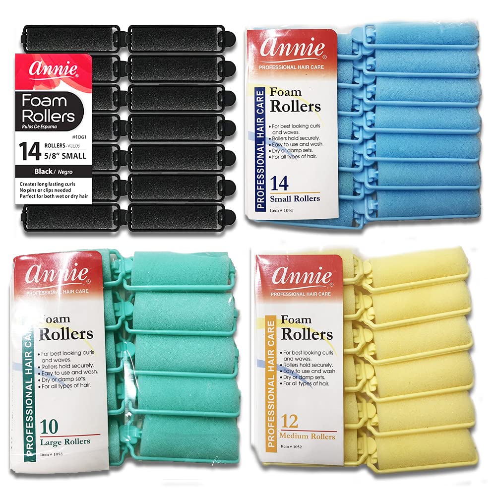 Foam Rollers (Black) Size: Small14pc