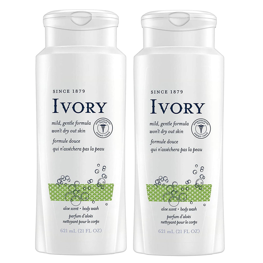 Aloe Scented Body Wash, 21 Fl Oz (Pack Of 2)