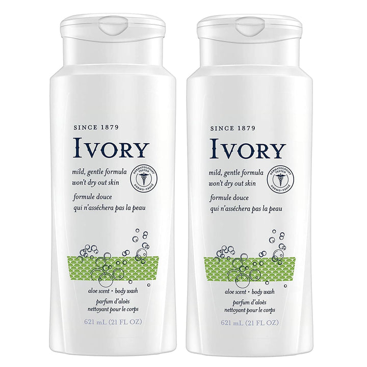 Aloe Scented Body Wash, 21 Fl Oz (Pack Of 2)