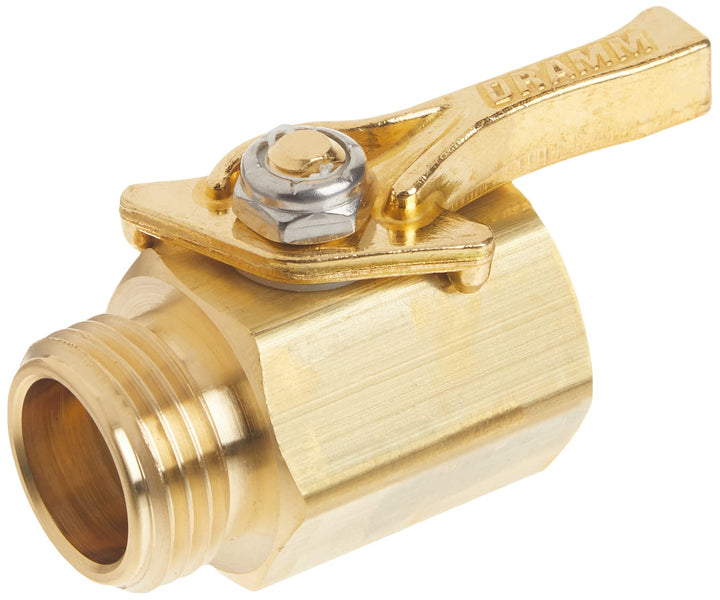12353 Heavy-Duty Brass Shut-Off Valve