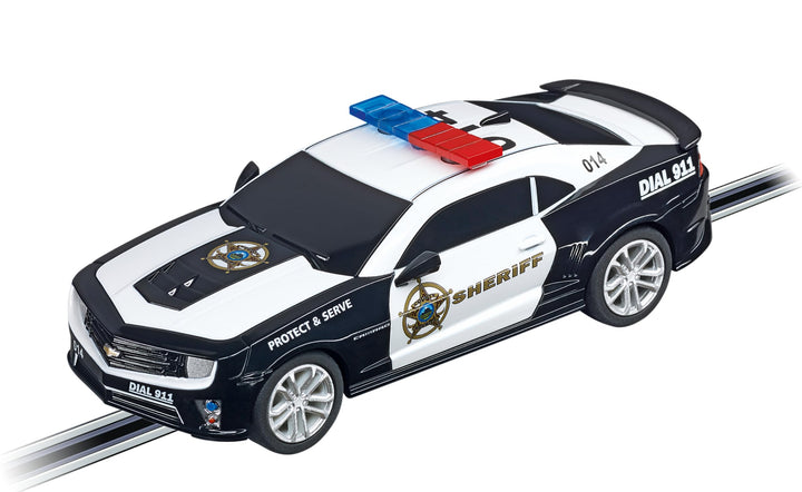 GO 64031 Chevrolet Camarao ZL1 Sherrif Slot Car Racing Vehicle