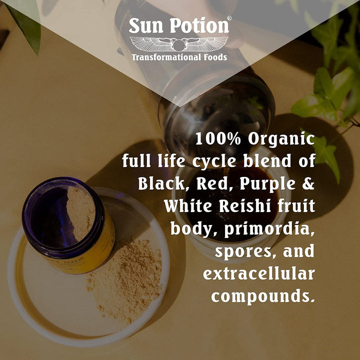 Reishi Mushroom Powder (Organic) - (100g)