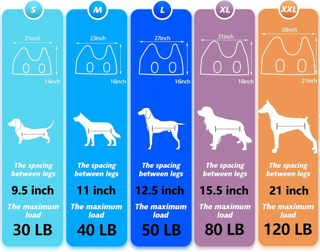 Pet Grooming Hammock with Nail Clippers/Nail Trimmers/Grooming Scissors, Dog Grooming Harness for Nail Trimming, Pet Grooming Sling Helper