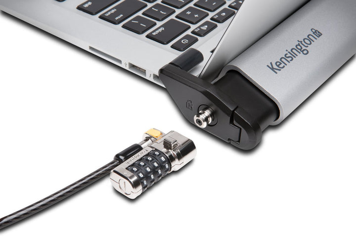 MacBook and Surface Laptop Locking Station with Combo Lock Cable (K64454WW), Combination Lock