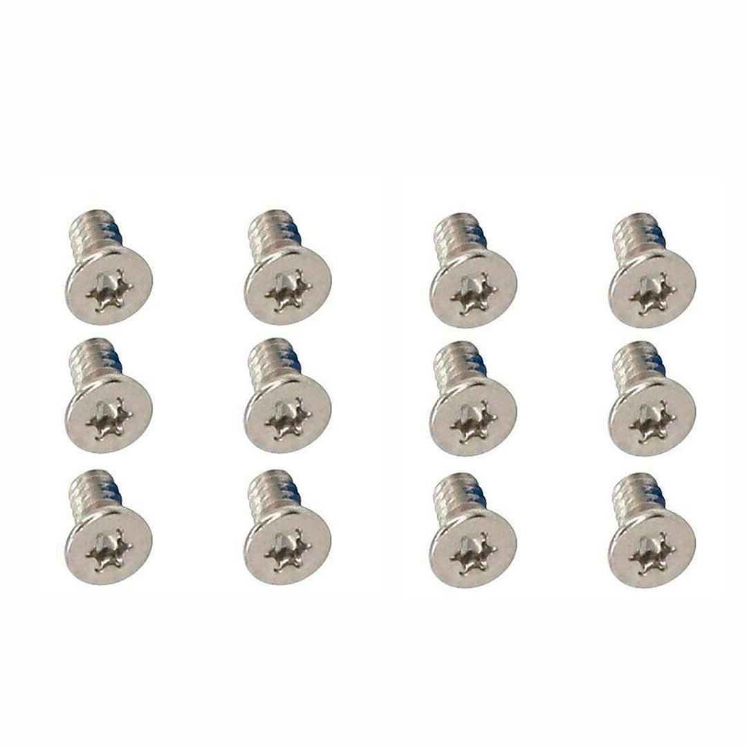 12pcs M2x3mm Silver Torx T5 Bottom Cover Screws Replacement for Dell XPS 15 7590 9550 9560, 13 9343 9350 9360, Precision M5510