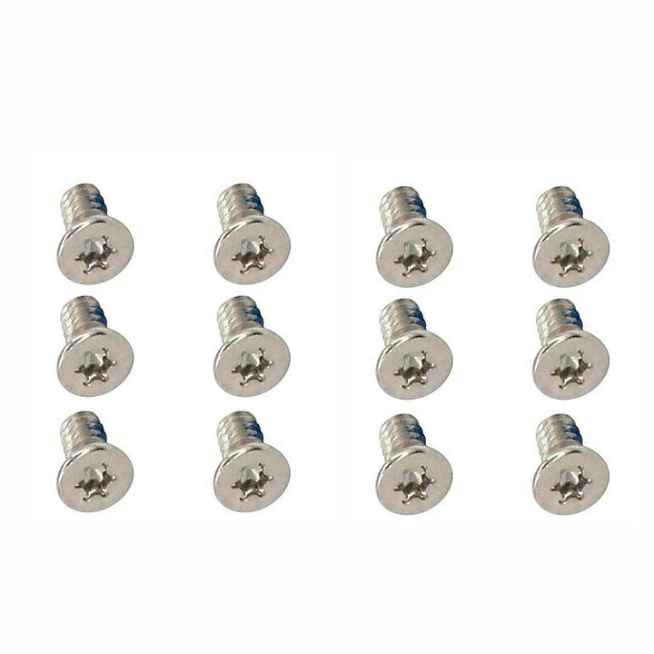 12pcs M2x3mm Silver Torx T5 Bottom Cover Screws Replacement for Dell XPS 15 7590 9550 9560, 13 9343 9350 9360, Precision M5510