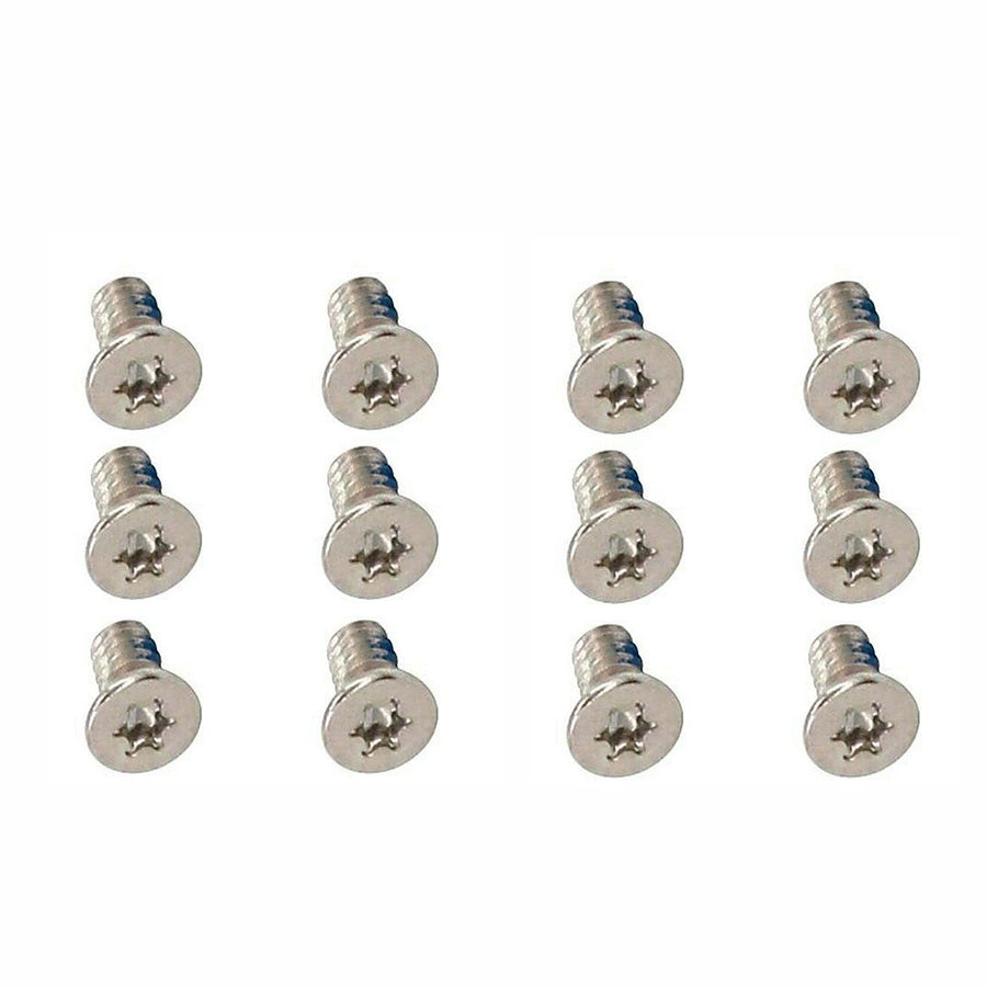 12pcs M2x3mm Silver Torx T5 Bottom Cover Screws Replacement for Dell XPS 15 7590 9550 9560, 13 9343 9350 9360, Precision M5510