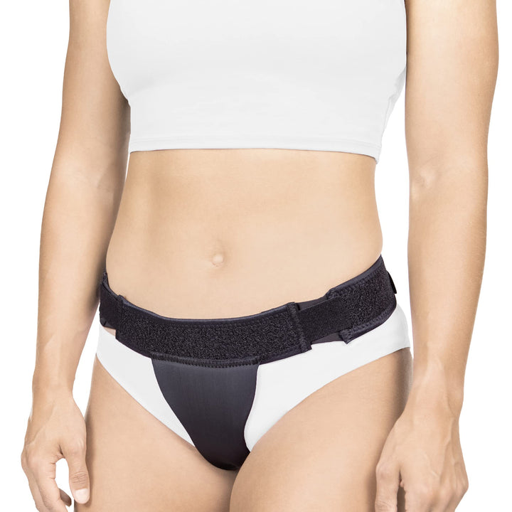 The Pelvic Pro Patented Prolapse Uterus Support Belt Girdle for Women’s Prolapsed for Dropped Bladder, Vulvar Varicosities, Postpartum Recovery, Symphysis Pubis Dysfunction Pain (M)