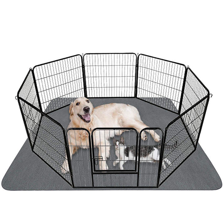 Washable Pee Pads for Dogs 65x48/72x72 Reusable Dog Pads Extra Large Upgrade Non-Slip Puppy Pad Heavy Absorbency Puppy Pee Pads Quick Dry Whelping Waterproof Pads for Dog Playpen/Crate